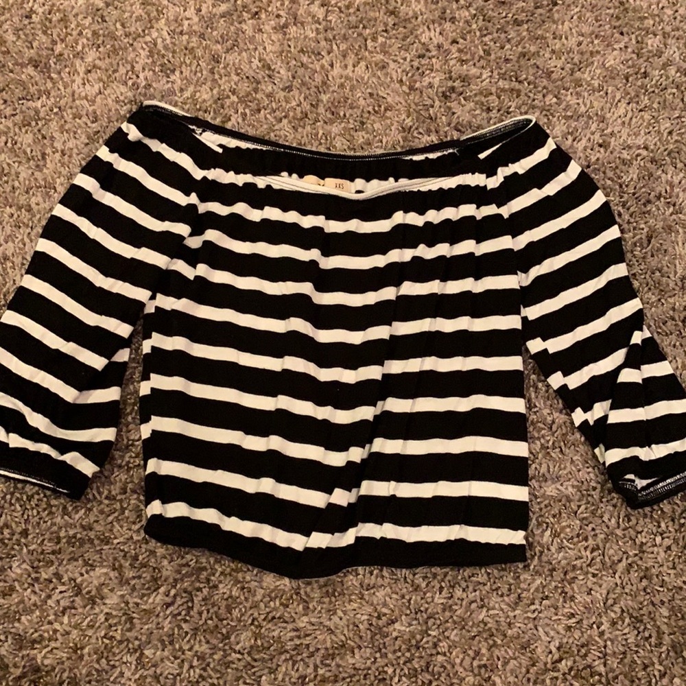 Hollister off the shoulder top